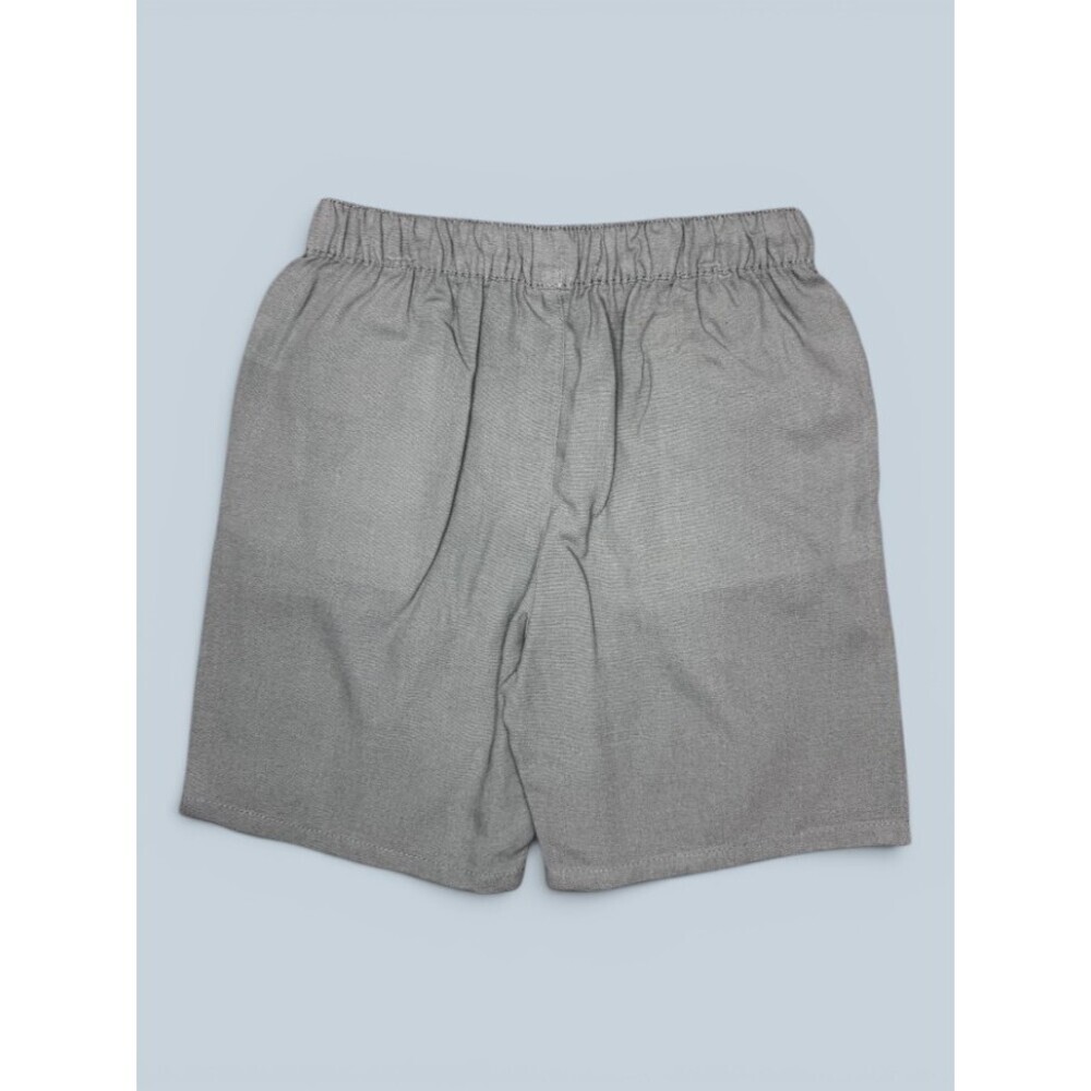 Original Penguin Boys Gray Green Drawstring Shorts Size 7 Casual Summer - Picture 2 of 3